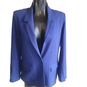 Icone Women's Blue Classic Blazer Size 8